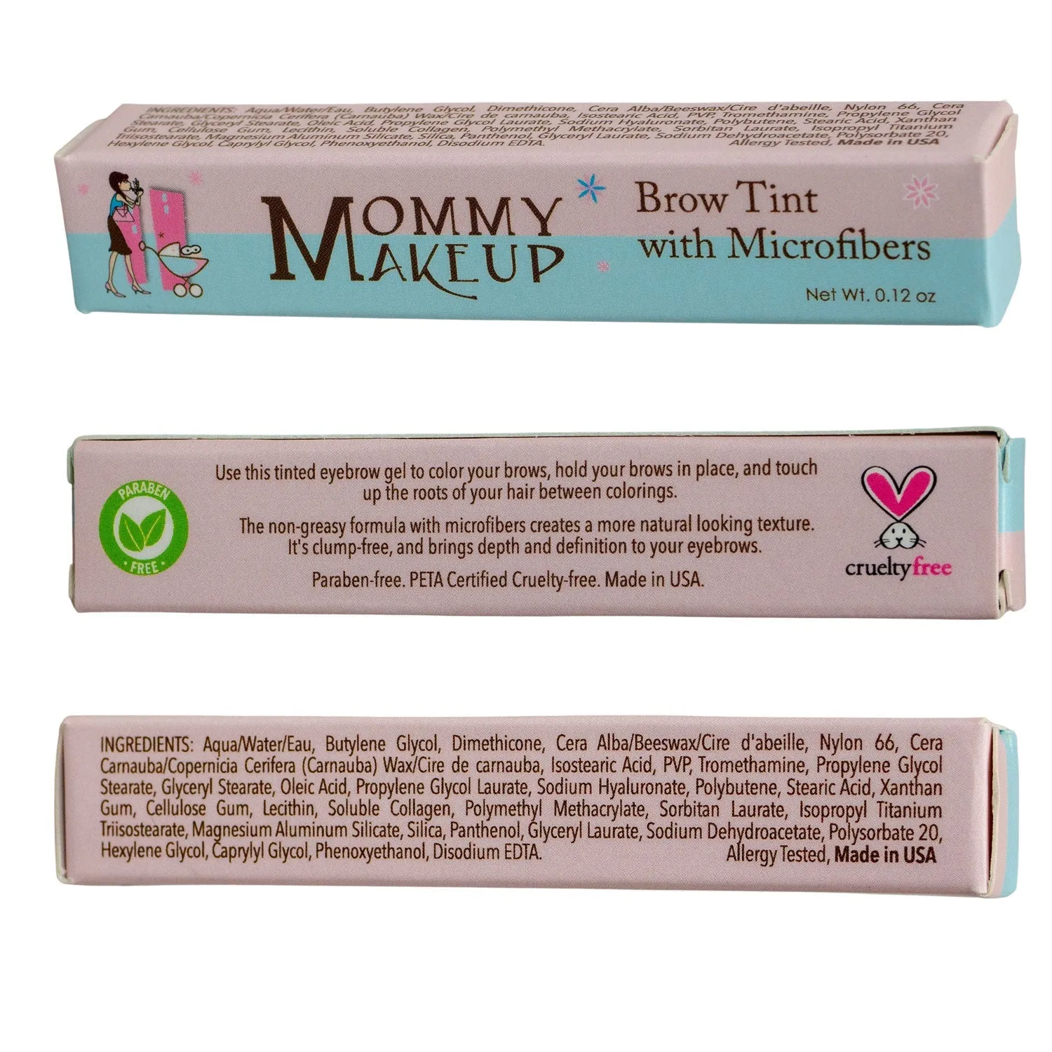 Brow Tint with Microfibers - Tinted Eyebrow Gel - Blonde