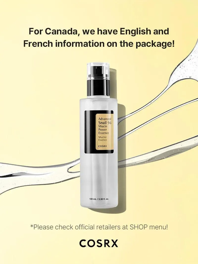 [COSRX]Advanced Snail 96 Mucin Power Essence 100ml