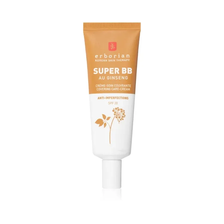 Erborian - Korean Skin Therapy - Super BB Concealer - Au Ginseng - Crème-Soin Couvrante - Covering Care-Cream - Anti-Imperfections - SPF 20