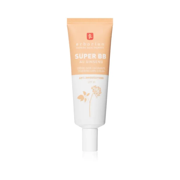 Erborian - Korean Skin Therapy - Super BB Concealer - Au Ginseng - Crème-Soin Couvrante - Covering Care-Cream - Anti-Imperfections - SPF 20